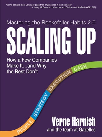 Scaling Up by Verne Harnish book cover