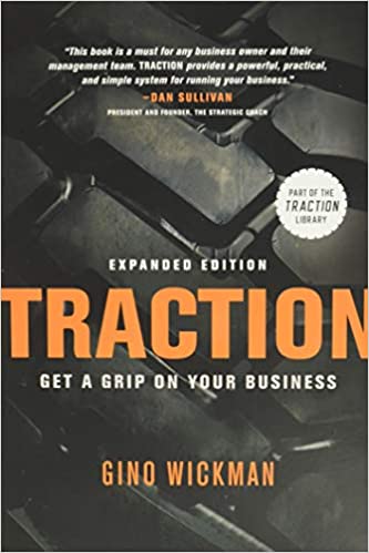 Traction by Gino Wickman book cover