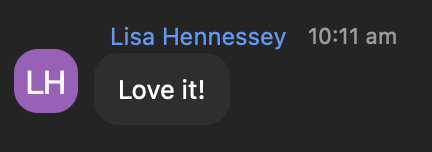 Attendee feedback