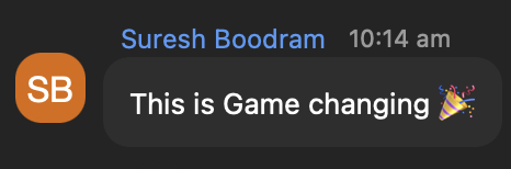 Attendee feedback