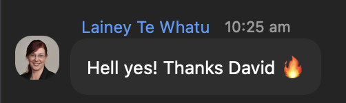 Attendee feedback