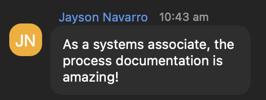 Attendee feedback