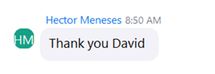Attendee feedback