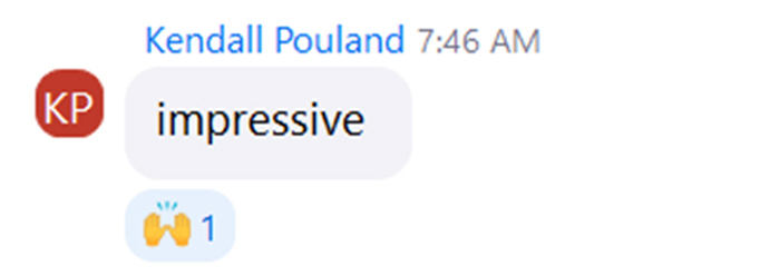 Attendee feedback