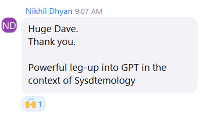 Attendee feedback