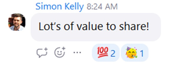 Attendee feedback