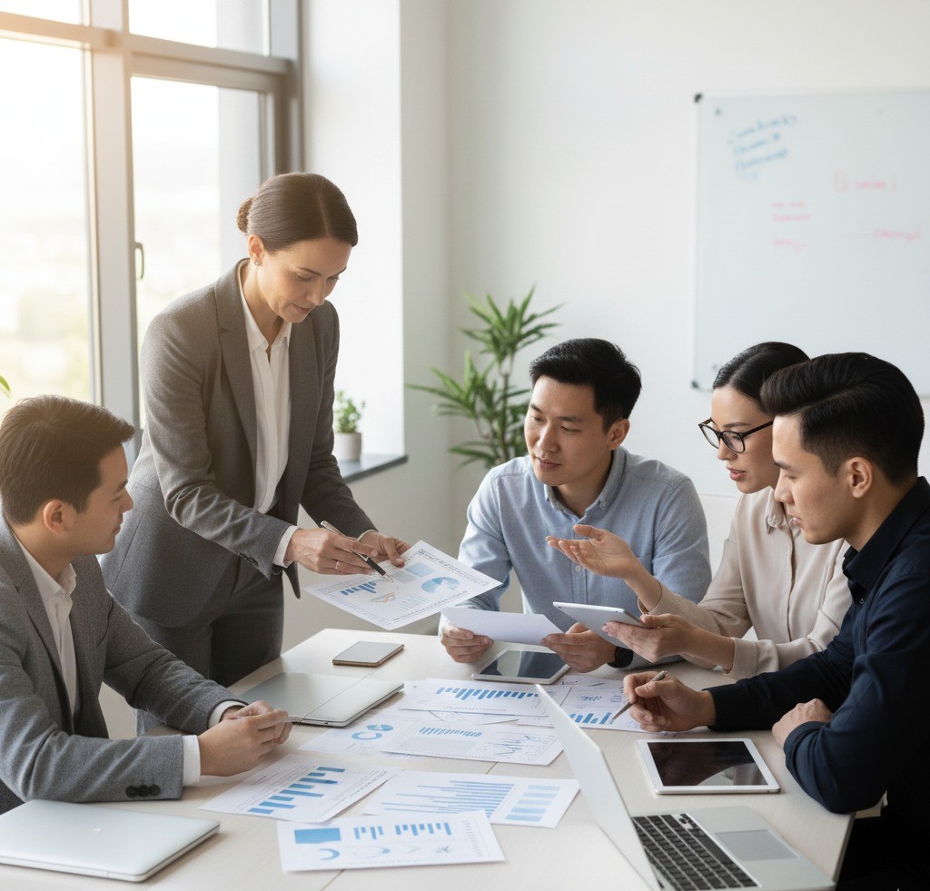 manager-and-team-discussion