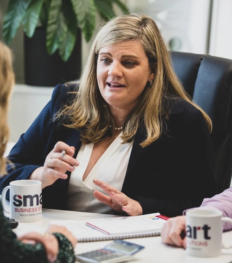 Shannon Smit and the SMART Business Solutions team
