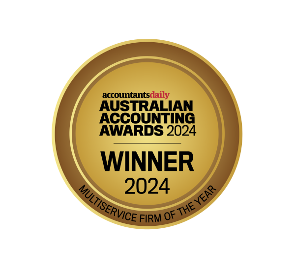 Australian Accounting Awards 2024 Winner, Multiservice Firm of the Year