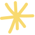 Yellow asterisk or starburst decorative graphic element for SYSTEMology branding