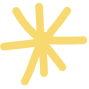 Yellow asterisk or starburst decorative graphic element for SYSTEMology branding